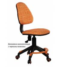 Кресло детское Бюрократ KD-4-F/GIRAFFE оранжевый жираф